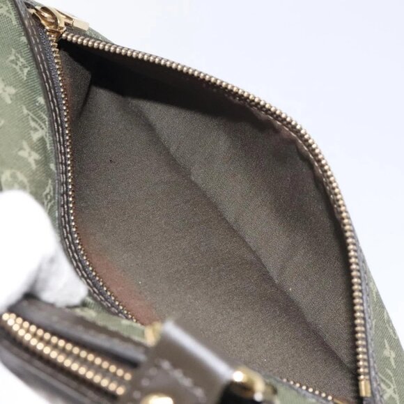 LOUIS VUITTON Monogram Mini Lucille PM Hand Bag TST Khaki M92682 LV Auth 128427 - Picture 13 of 16